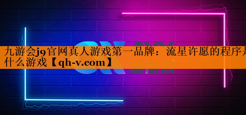 流星许愿的程序是什么游戏